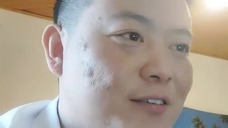 国产TS系列肤白貌美的张思妮和伪娘相互口交后入啪啪